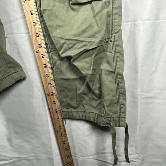 Ralph Lauren Polo Jeans green capri womens size 6 cotton cropped casual - Picture 6 of 9